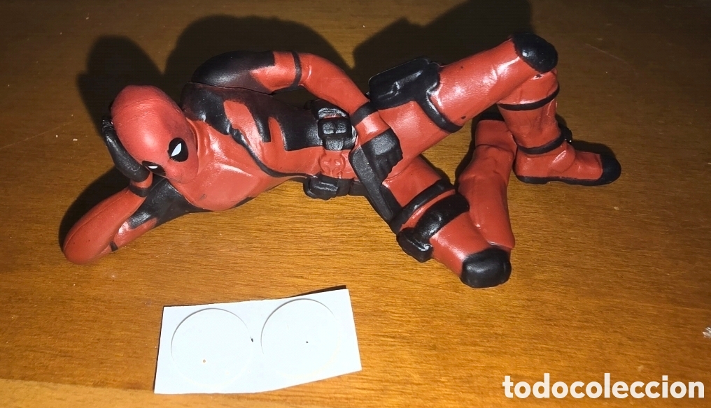Figuras de goma y PVC: Figura pvc duro Deadpool Marvel antih&eacute;roe mu&ntilde;eco