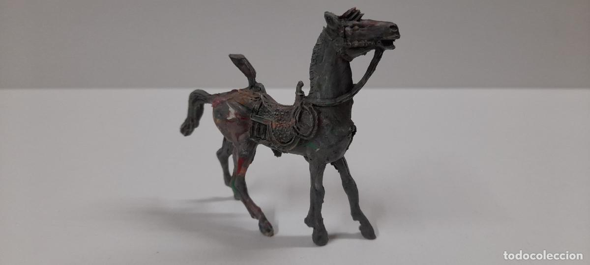 Figuras de goma y PVC: CABALLO PARA VAQUERO - SOLDADO FEDERAL . REALIZADO POR COMANSI . ORIGINAL A&Ntilde;OS 60 / 70