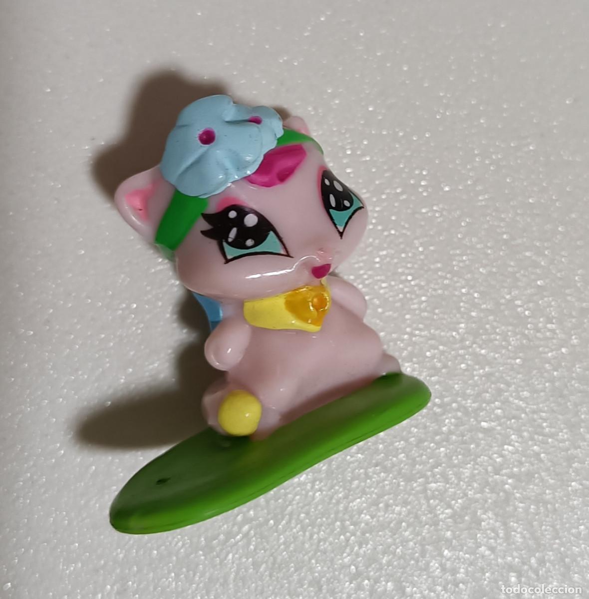 Figuras de goma Kinder: kinder figura mu&ntilde;eco mu&ntilde;equito figurita gatito gato winx club mascota pet love pet de 158