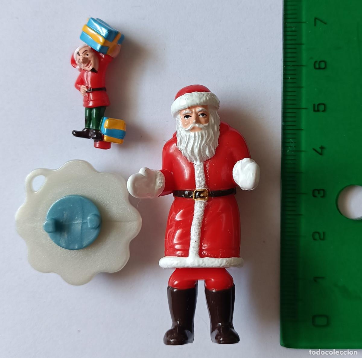 Figuras de goma Kinder: polar express elfo kinder ferrero pelicula papa noel mu&ntilde;eco figurita figura mu&ntilde;equito santa claus