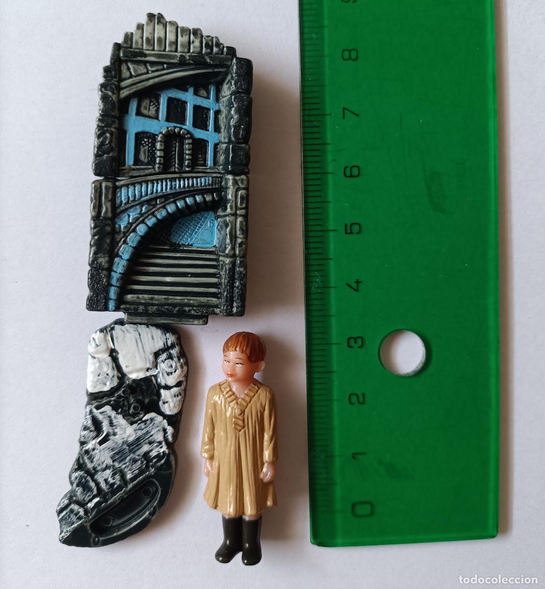 Figuras de goma Kinder: polar express kinder ferrero pelicula mu&ntilde;eco figurita figura mu&ntilde;equito ni&ntilde;o escena diorama mini