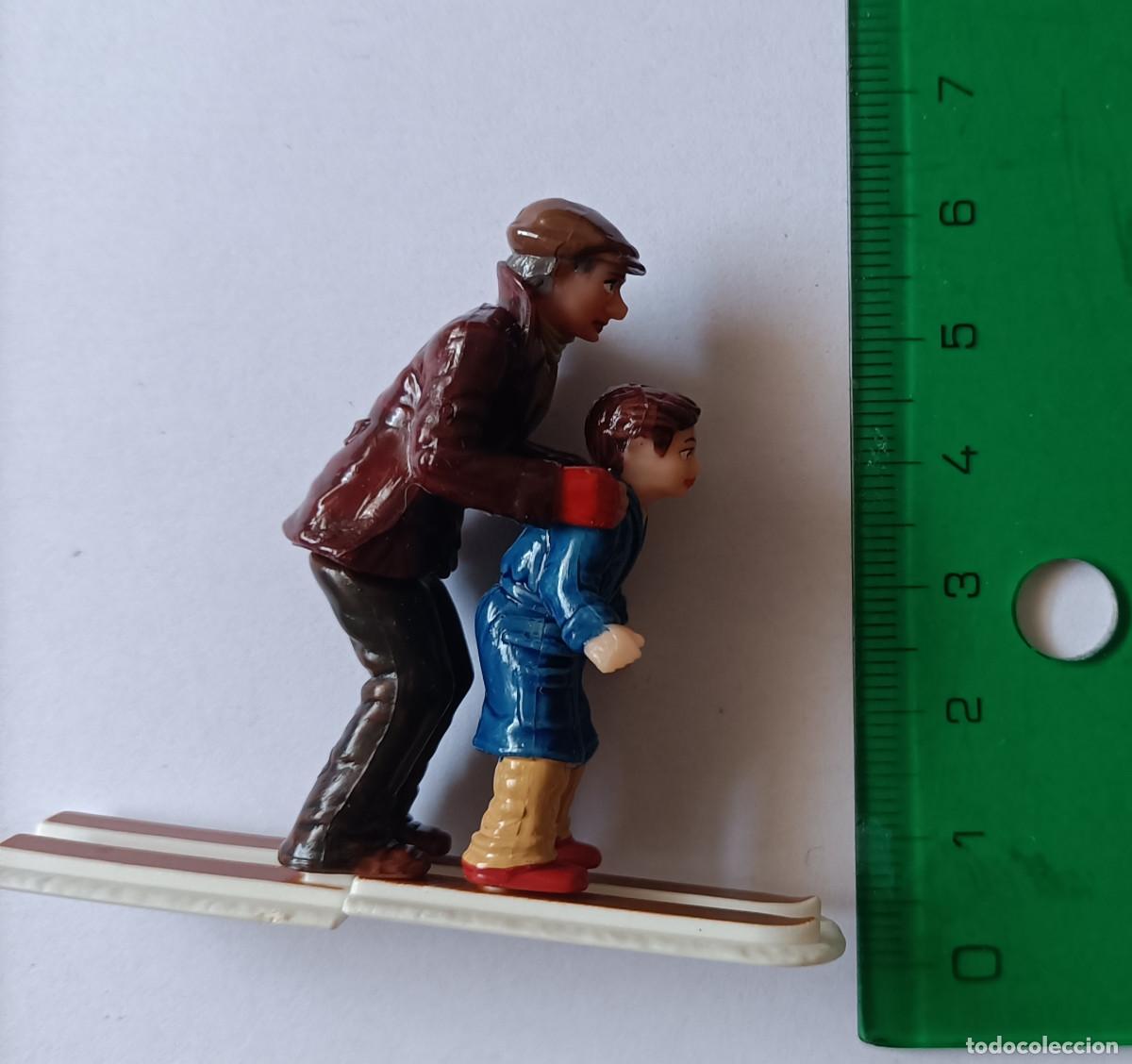 Figuras de goma Kinder: polar express kinder pelicula personaje ni&ntilde;o mu&ntilde;eco mu&ntilde;equito figurita figura esquiador esqui
