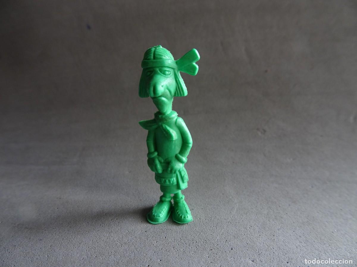 Figuras de goma y PVC: Antigua Figura Dunkin Personaje de coleccion Lucky Luke