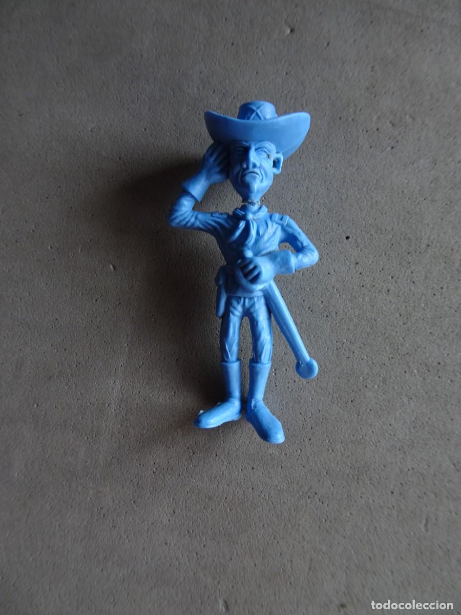 Figuras de goma y PVC: Antigua Figura Dunkin Personaje de coleccion Lucky Luke