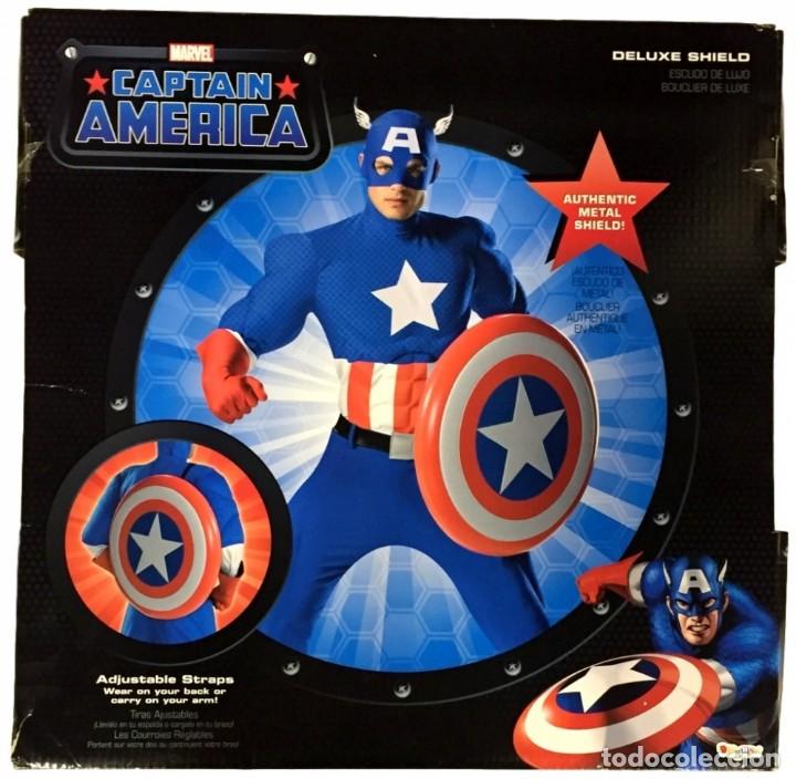 Figuras Masters del Universo: CAPTAIN AMERICA AUTHENTIC METAL SHIELD - Foto 1