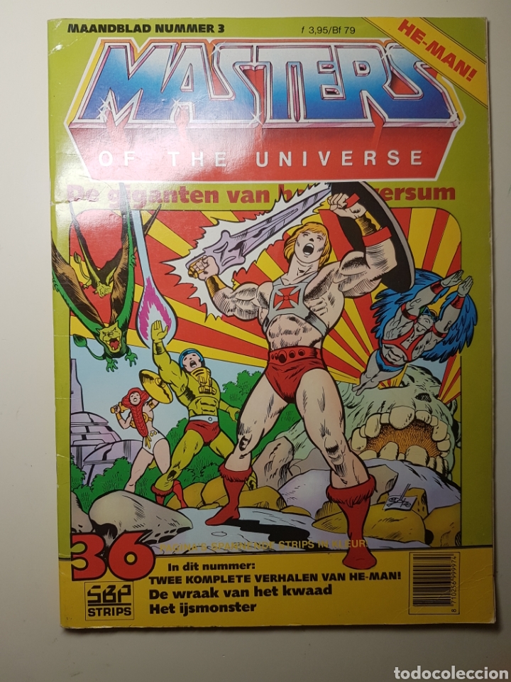 Figuras Masters del Universo: Comic num 3 M&aacute;sters del universo Motu Strip - Foto 1