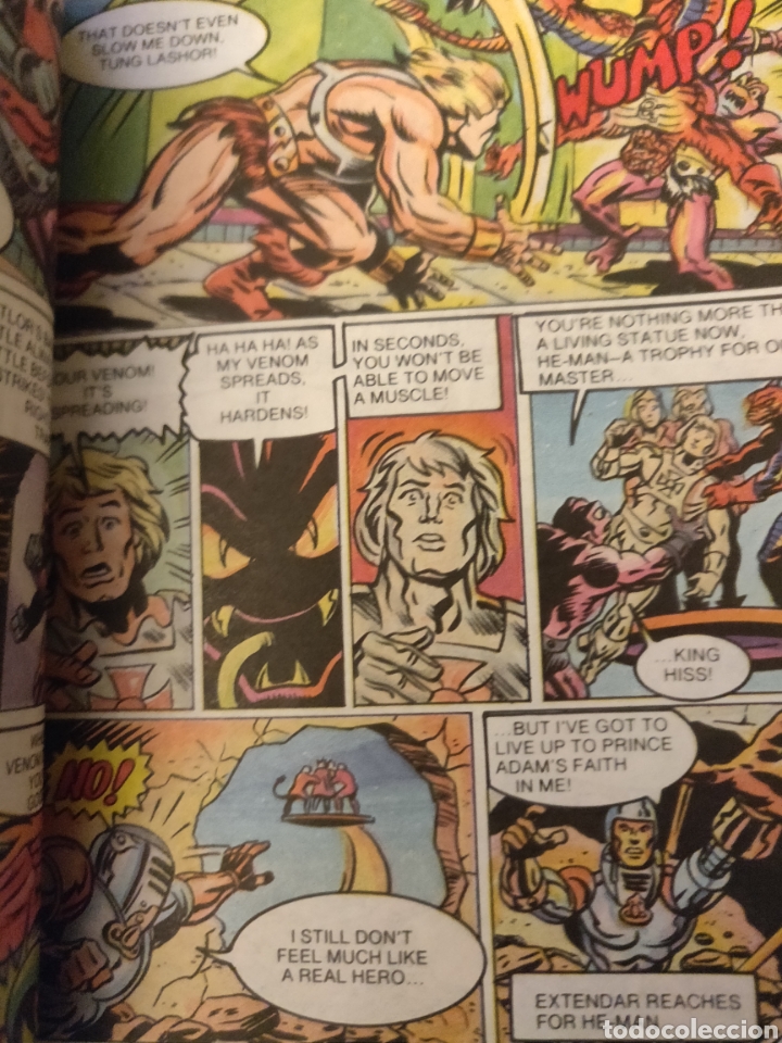 Figuras Masters del Universo: C&oacute;mic Heman - Snake Attack! - MOTU - (1985) - Foto 2