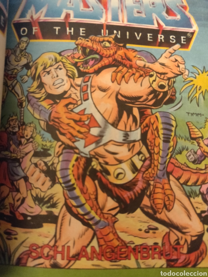 Figuras Masters del Universo: C&oacute;mic Heman - Snake Attack! - MOTU - (1985) - Foto 3