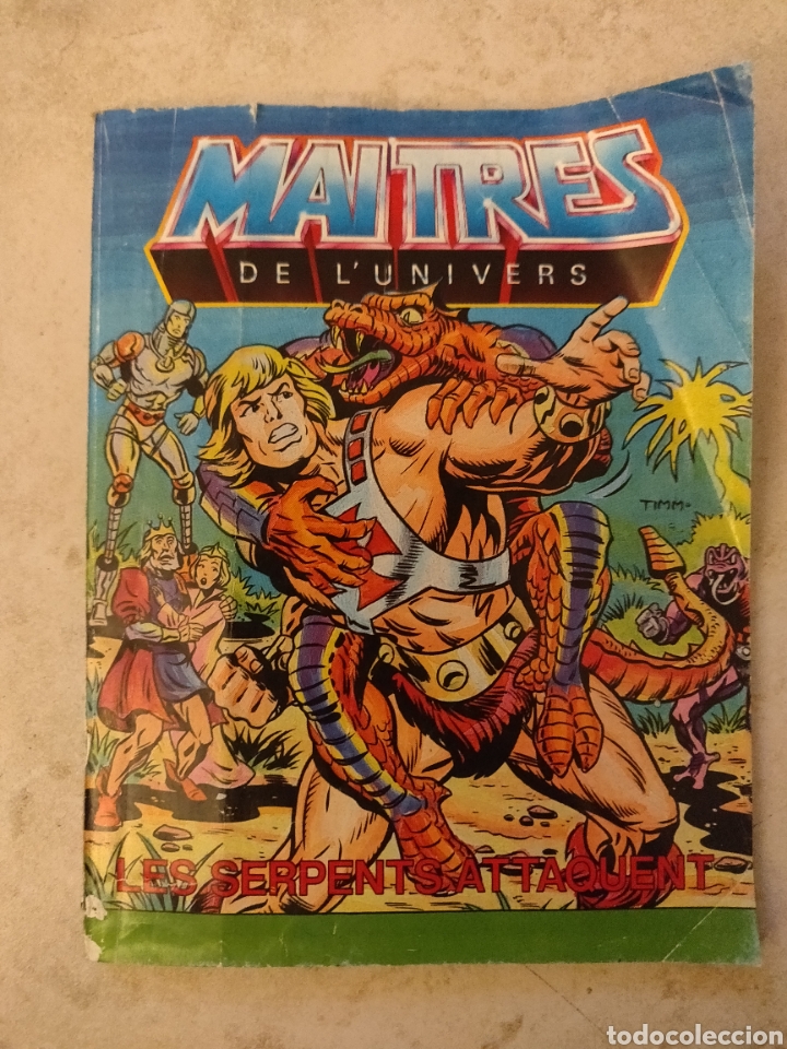 Figuras Masters del Universo: C&oacute;mic Heman - Snake Attack! - MOTU - (1985) - Foto 6