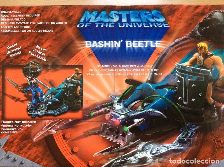 Figuras Masters del Universo: Bashin beetle veh&iacute;culo he-man - Foto 1