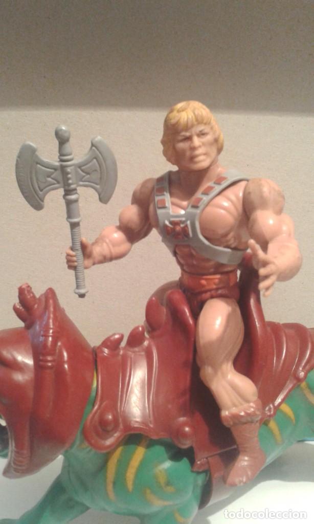 Figuras Masters del Universo: MU&Ntilde;ECOS MASTER DEL UNIVERSO-BATTLE CAT-HE MAN - Foto 2