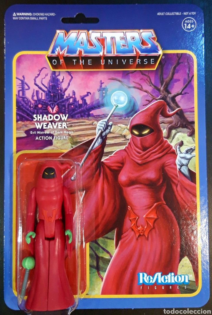 Figuras Masters del Universo: SUPER 7 MASTERS DEL UNIVERSO: SHADOW WEAVER - Foto 1