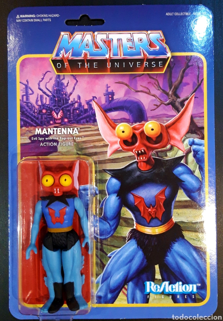Figuras Masters del Universo: SUPER 7 MASTERS DEL UNIVERSO: MANTENNA - Foto 1