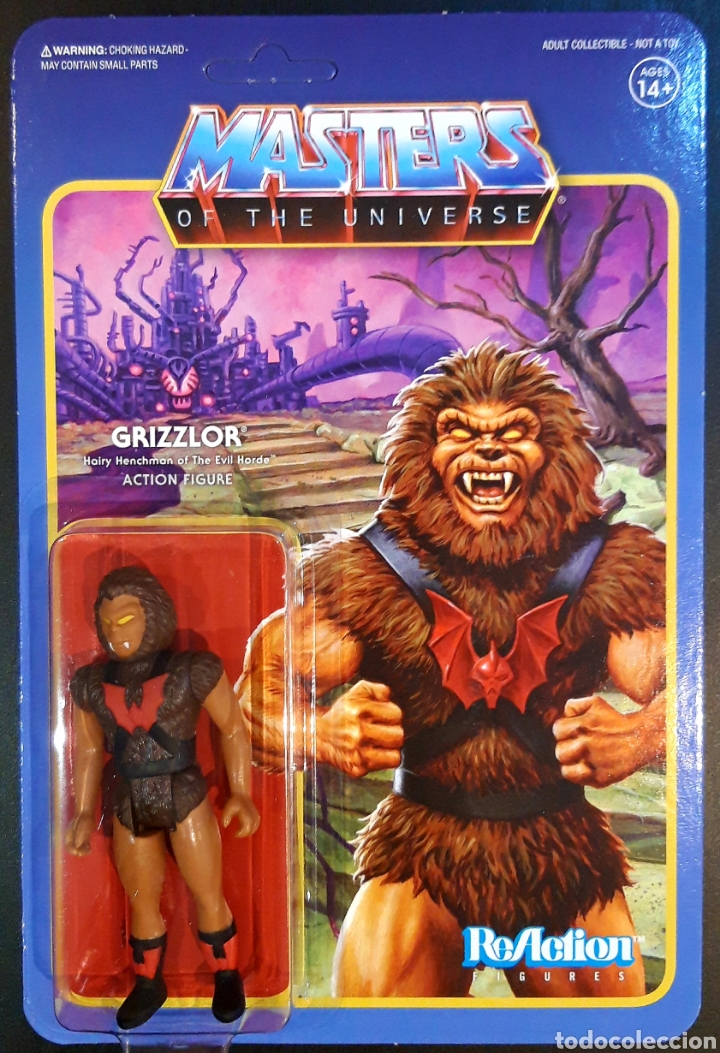 Figuras Masters del Universo: SUPER 7 MASTERS DEL UNIVERSO :GRIZZLOR - Foto 1