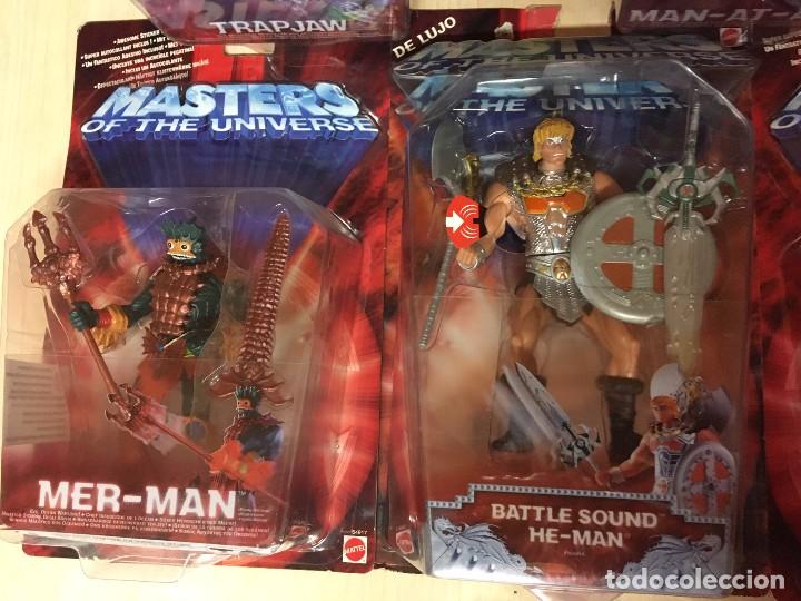 Figuras Masters del Universo: Lote 5 MASTERS DEL UNIVERSO 200X mattel 2002 2003 - Foto 2