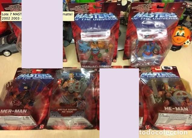 Figuras Masters del Universo: Lote 5 MASTERS DEL UNIVERSO 200X mattel 2002 2003 - Foto 1