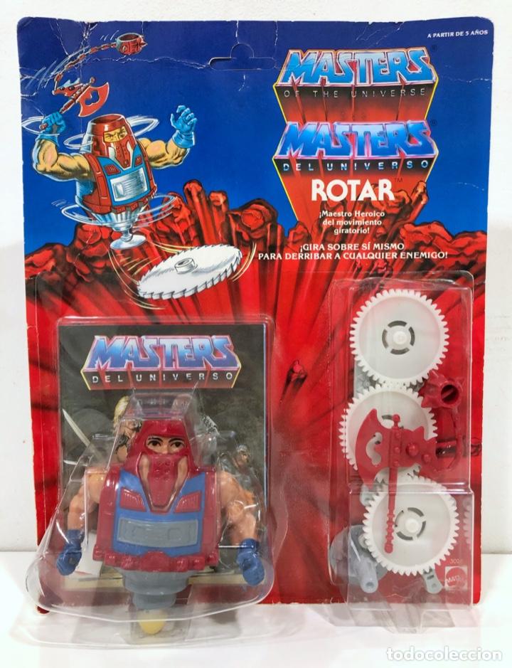 Figuras Masters del Universo: ROTAR ESPAÑA EN BLISTER. MASTERS DEL UNIVERSO. MOTU.. Lote 248093995