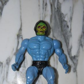 FIGURINE ARTICULÉE VINTAGE 1981 Mattel Skeletor MOTU He-Man tête FIGURINE ARTICULÉE VINTAGE 1981 Mattel Skeletor MOTU He-Man tête