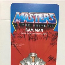 Figuras Masters del Universo: MASTERS UNIVERSE MASTERS UNIVERSO RAN MAN COMPLETA +CARTA FACSIMIL VINTAGE MOTU MATTEL HE MAN. Lote 303381568
