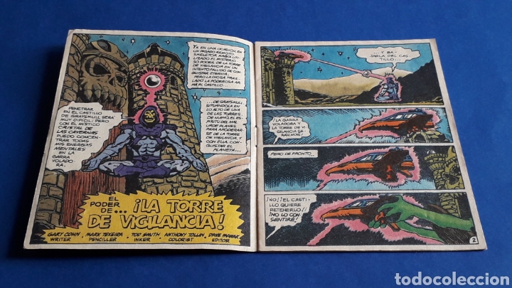 Figuras Masters del Universo: Mini Comic # 7, MOTU Masters del Universo, El poder de la Torre de Vigilancia, original a&ntilde;o 1985. - Foto 2