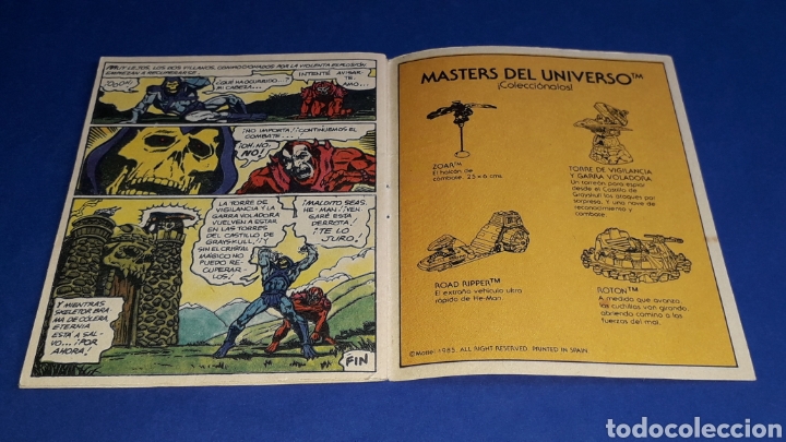 Figuras Masters del Universo: Mini Comic # 7, MOTU Masters del Universo, El poder de la Torre de Vigilancia, original a&ntilde;o 1985. - Foto 4
