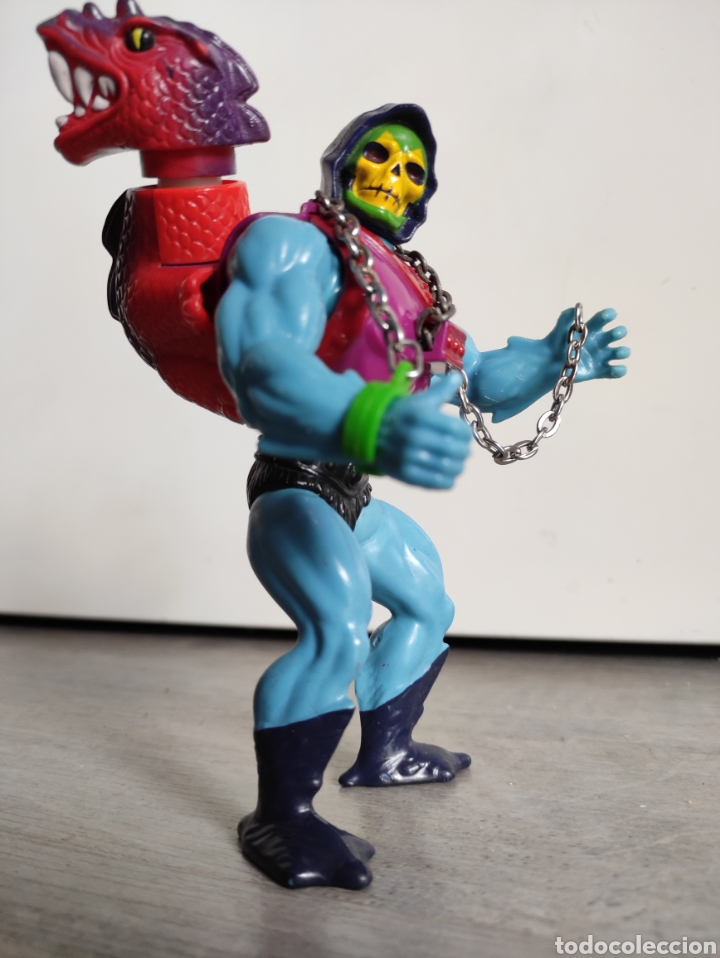 Figuras Masters del Universo: SKELETOR DRAGON con cadena - Foto 1