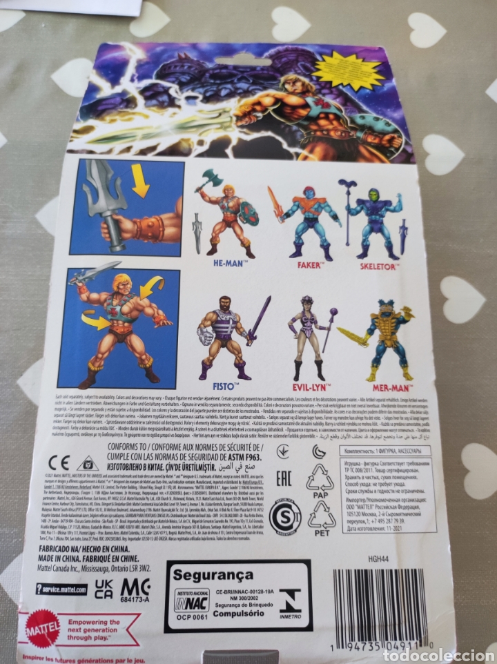 Figuras Masters del Universo: HE-MAN masters antiguo - Foto 2