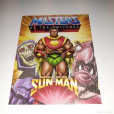 Figuras Masters del Universo: FIGURA SUN-MAN MINICOMIC. MOTU ORIGINS. MASTERS DEL UNIVERSO. Lote 365613346
