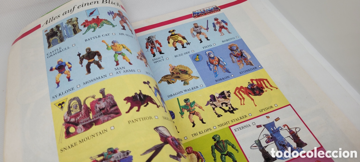 Figuras Masters del Universo: RARO COMIC MASTERS DEL UNIVERSO NUMERO 1. 1987. ALEMAN. POSTER INTERIOR. - Foto 4