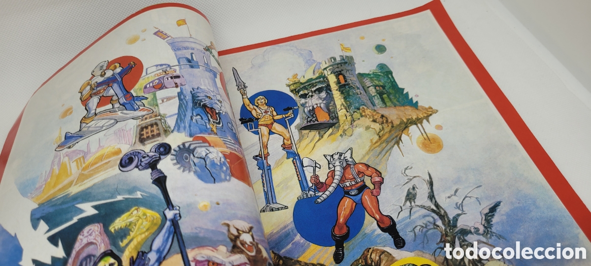 Figuras Masters del Universo: RARO COMIC MASTERS DEL UNIVERSO NUMERO 1. 1987. ALEMAN. POSTER INTERIOR. - Foto 6
