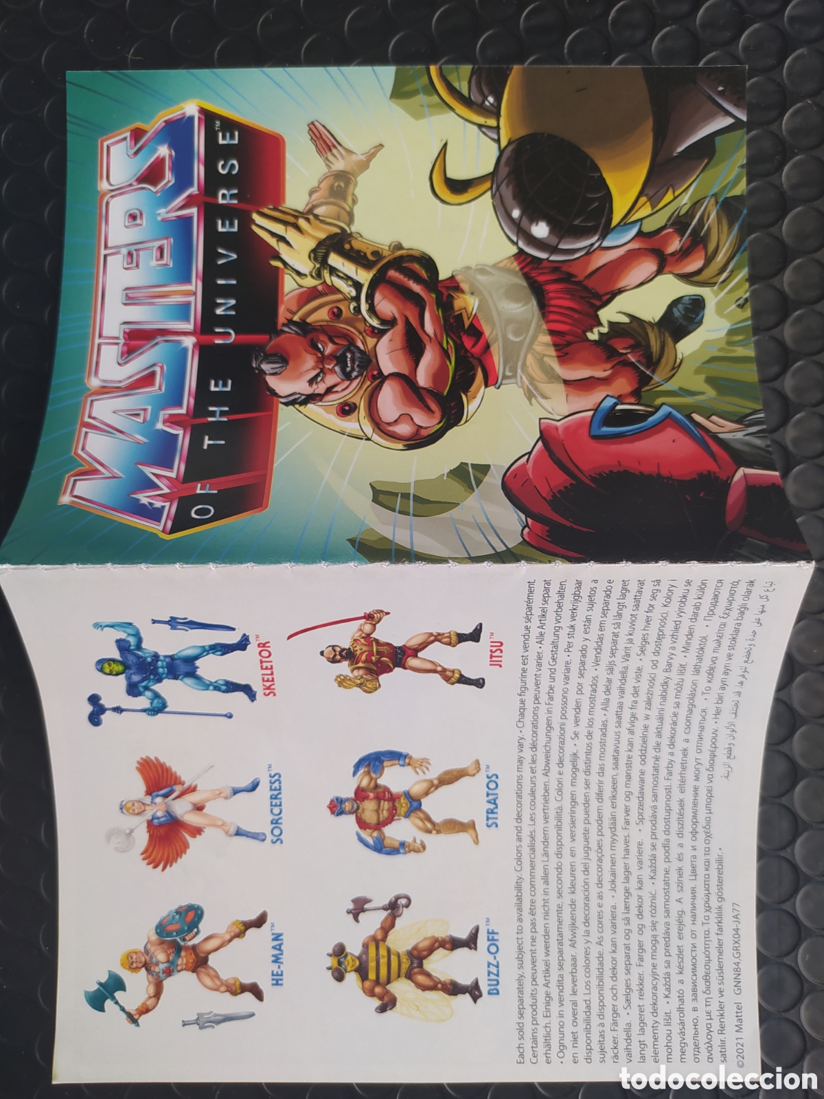 Figuras Masters del Universo: MINI COMIC MASTERS DEL UNIVERSO -MOTU-JITSU - MATTEL-NUEVO - Foto 2