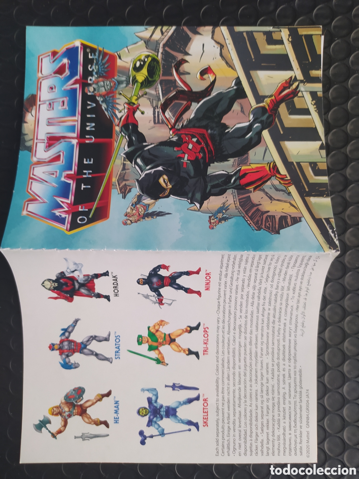 Figuras Masters del Universo: MINI COMIC MASTERS DEL UNIVERSO -MOTU-NINJOA - MATTEL-NUEVO - Foto 2