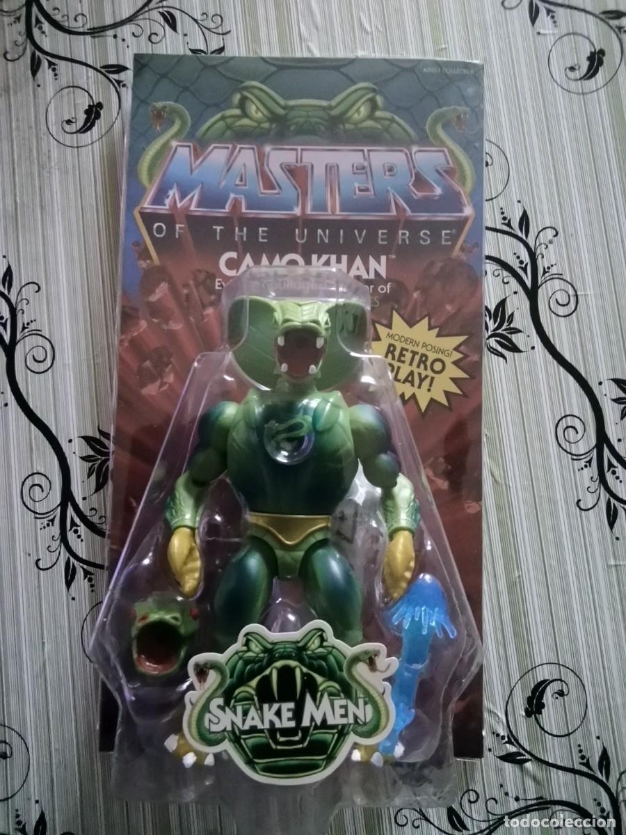 Figuras Masters del Universo: Camo Khan edici&oacute;n coleccionista Masters del universo heman