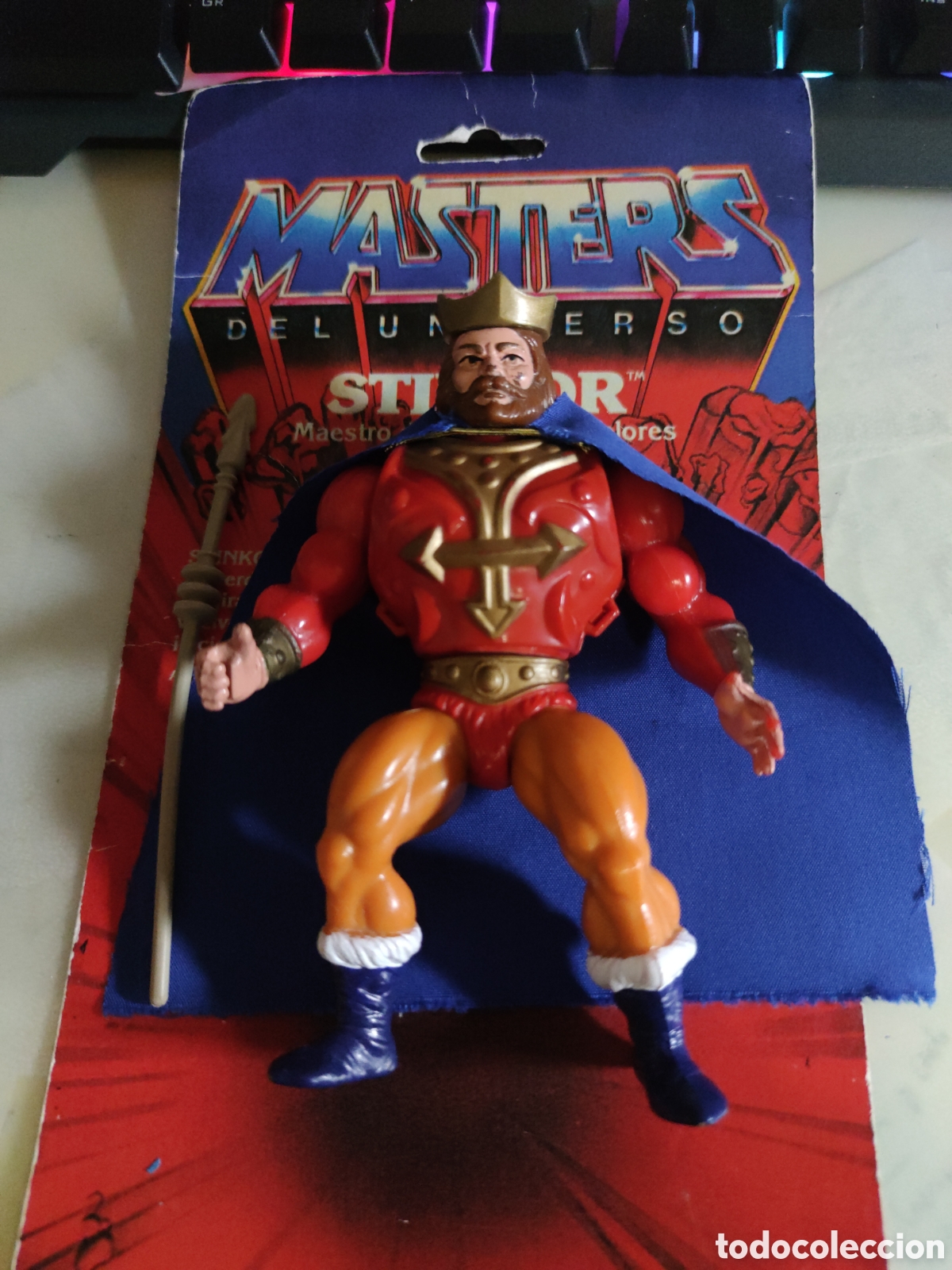 Figuras Masters del Universo: Rey Randor Malasya Masters del Universo Motu Heman Mattel - Foto 2