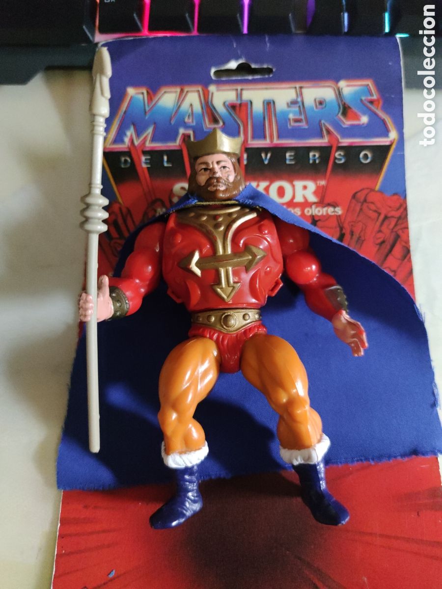 Figuras Masters del Universo: Rey Randor Malasya Masters del Universo Motu Heman Mattel - Foto 1