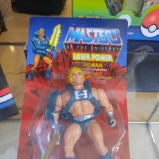 Figuras Masters del Universo: FIGURA CUSTOM MOTU HE-MAN LASER POWER. Lote 401330959