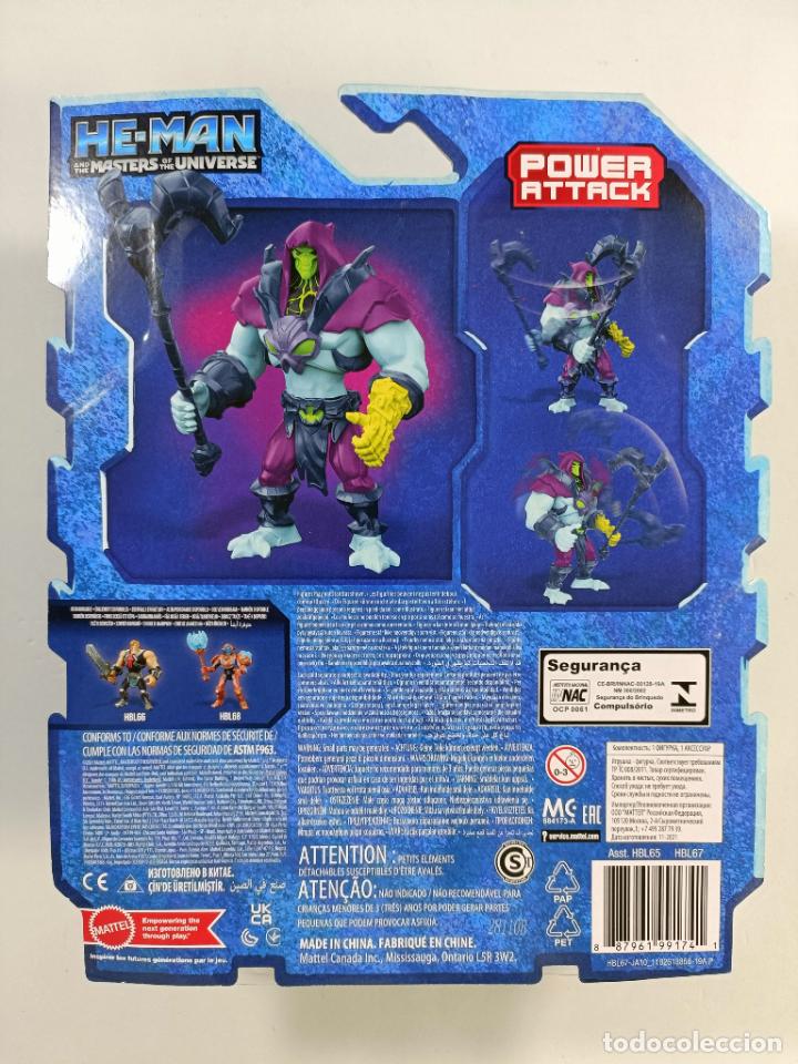 Figuras Masters del Universo: MASTER DEL UNIVERSO POWER ATTACK NEFLIX SKELETOR - Foto 2