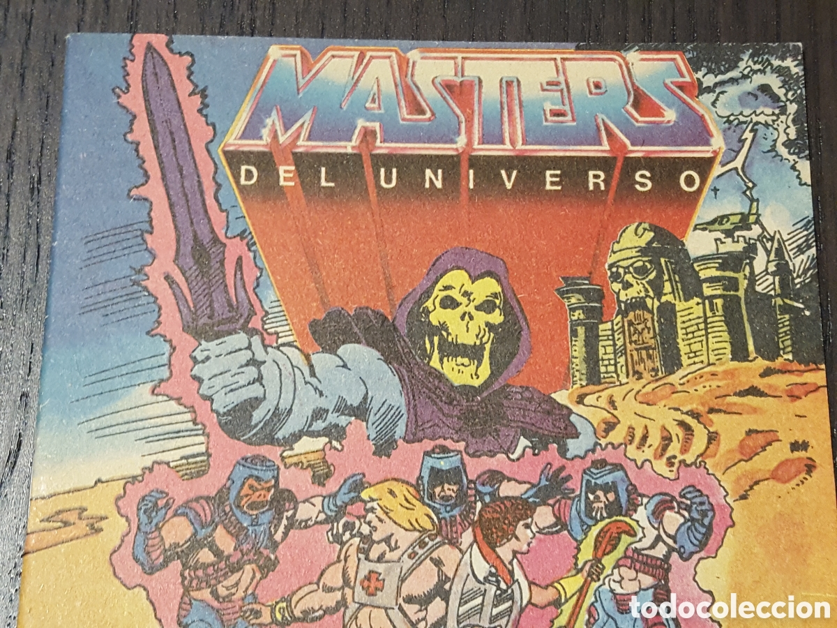 Figuras Masters del Universo: Cat&aacute;logo / Mini comic - Masters del Universo - Las aventuras de Man-E-Faces - Mattel - 1985 - Foto 3