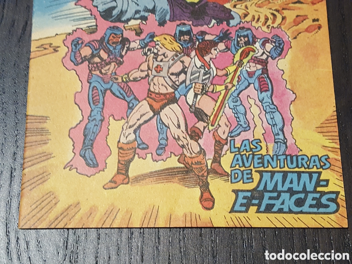 Figuras Masters del Universo: Cat&aacute;logo / Mini comic - Masters del Universo - Las aventuras de Man-E-Faces - Mattel - 1985 - Foto 4