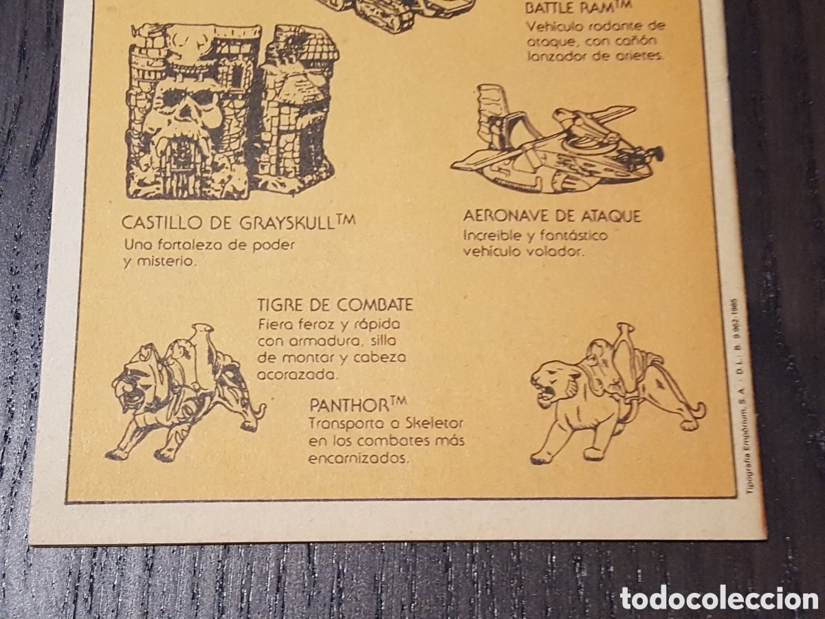 Figuras Masters del Universo: Cat&aacute;logo / Mini comic - Masters del Universo - Las aventuras de Man-E-Faces - Mattel - 1985 - Foto 7