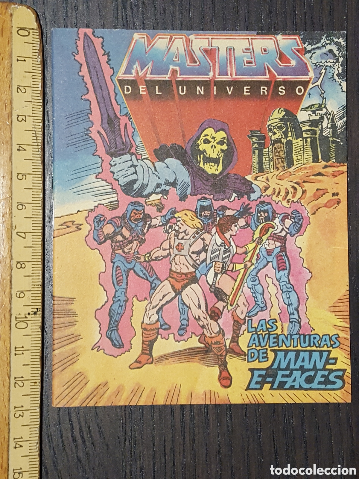 Figuras Masters del Universo: Cat&aacute;logo / Mini comic - Masters del Universo - Las aventuras de Man-E-Faces - Mattel - 1985 - Foto 1
