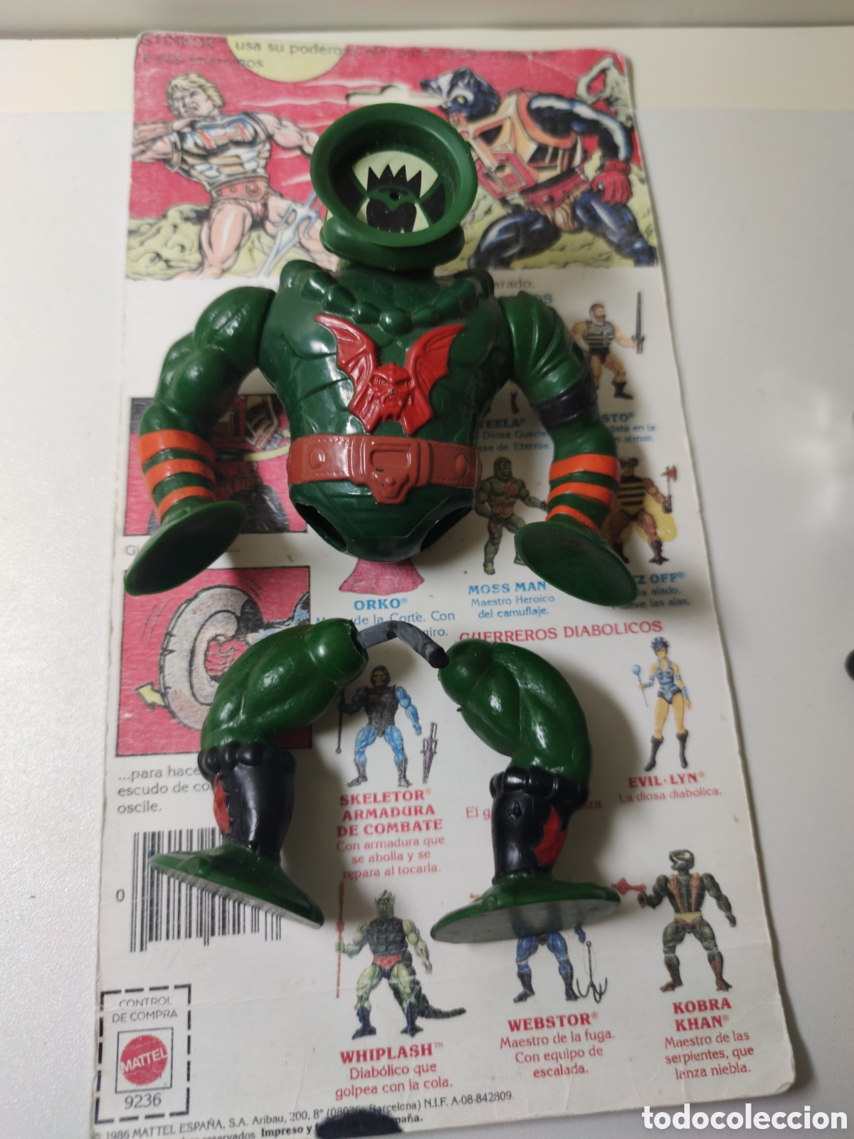 Figuras Masters del Universo: Leech masters del universo Heman motu mattel - Foto 1