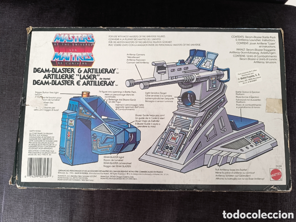 Figuras Masters del Universo: Beam-blaster & Artillery Masters Universo - Foto 6