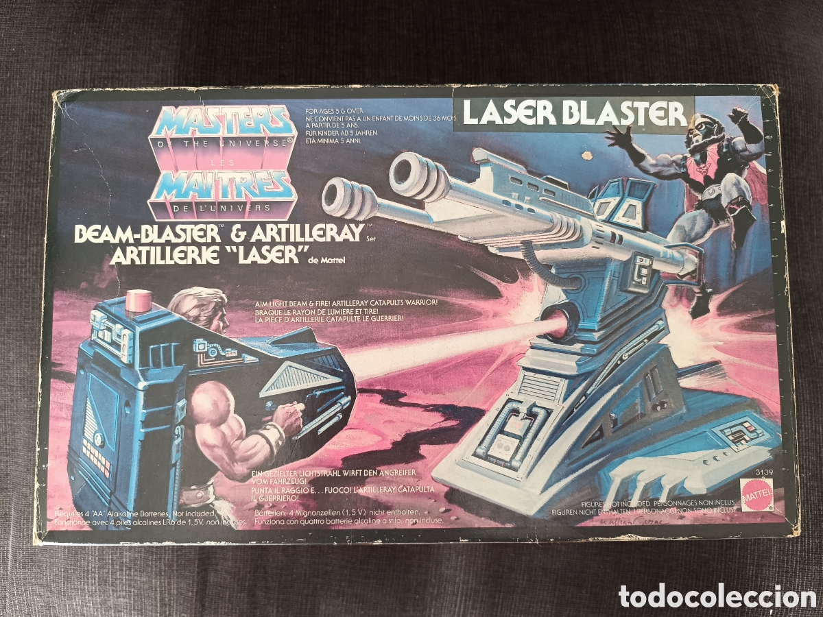 Figuras Masters del Universo: Beam-blaster & Artillery Masters Universo - Foto 1