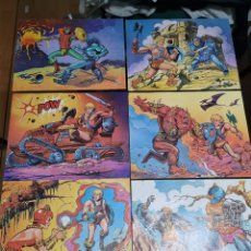Figuras Masters del Universo: MASTERS DEL UNIVERSO HE-MAN 6 POSTERS 1985 27X22