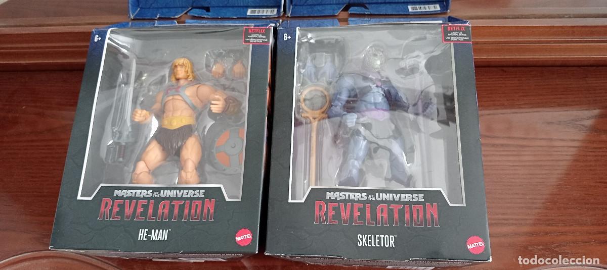 Figuras Masters del Universo: Heman y Skeletor Revelation - Foto 1