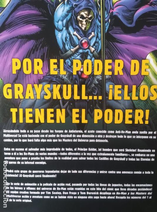 Figuras Masters del Universo: HE-MAN y LOS MASTERS DEL MULTIVERSO - COMIC TOMO Autoconclusivo DC ECC. - Foto 2