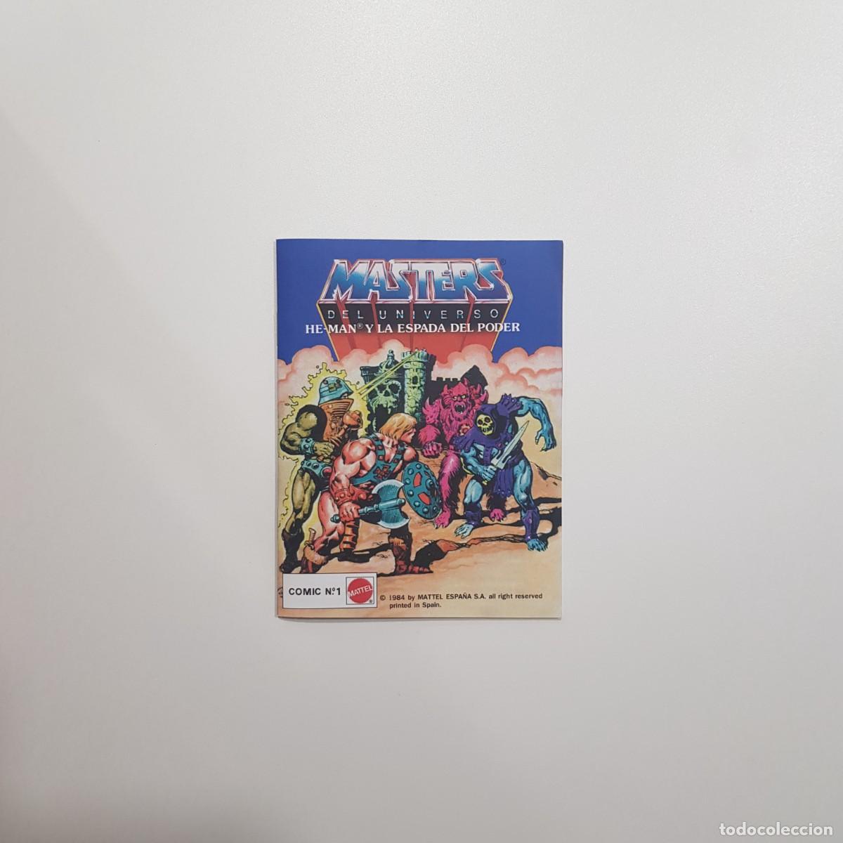 Figuras Masters del Universo: Minicomic He-Man y la espada de Poder NUMERADO (CUSTOM) - Foto 1
