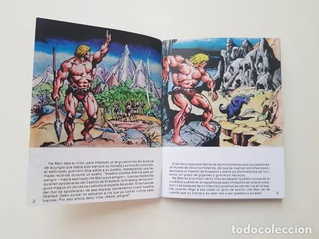 Figuras Masters del Universo: Minicomic He-Man y la espada de Poder NUMERADO (CUSTOM) - Foto 6