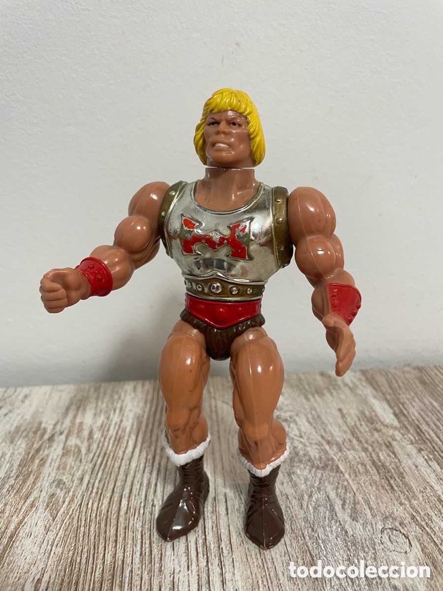 Figuras Masters del Universo: HE- MAN PU&Ntilde;O BOLEADOR - Foto 1